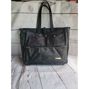 Jenni Chan Broadway Reversible Tote Bag Black NEW